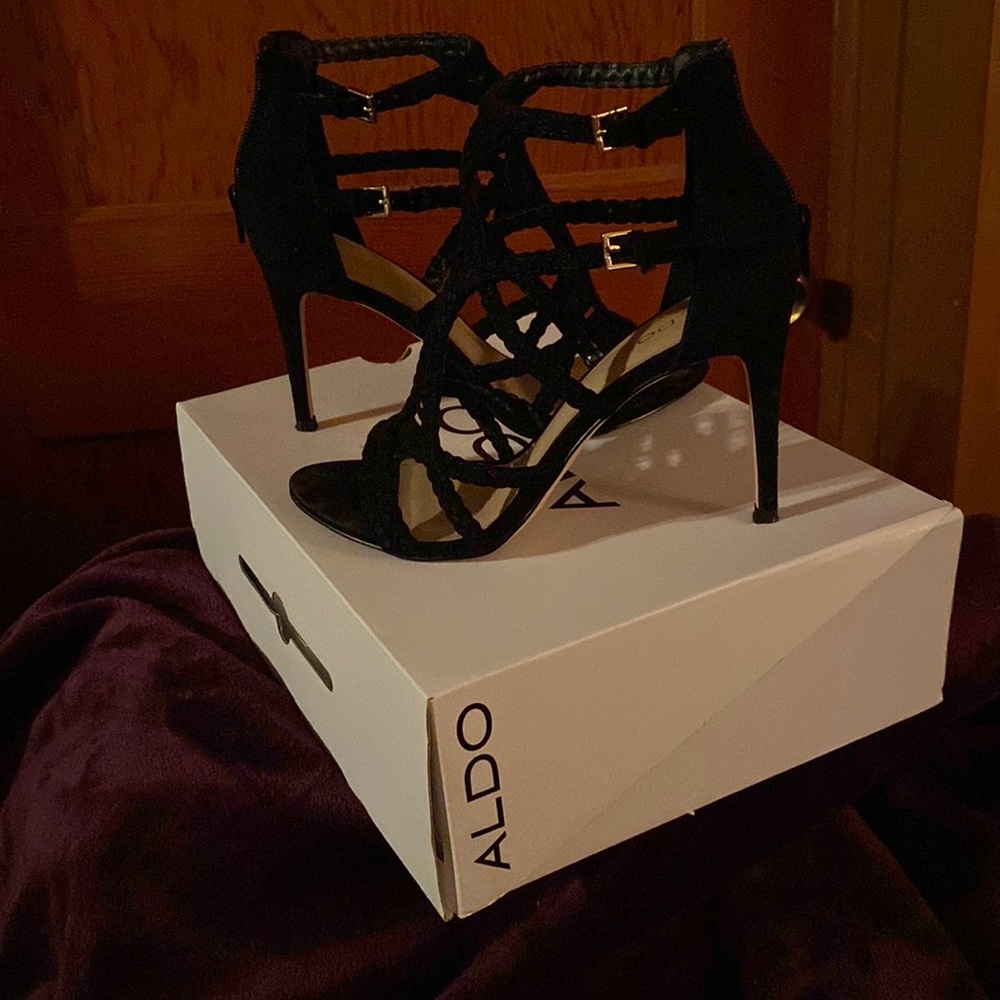 Aldo Guiliano Braided Heels